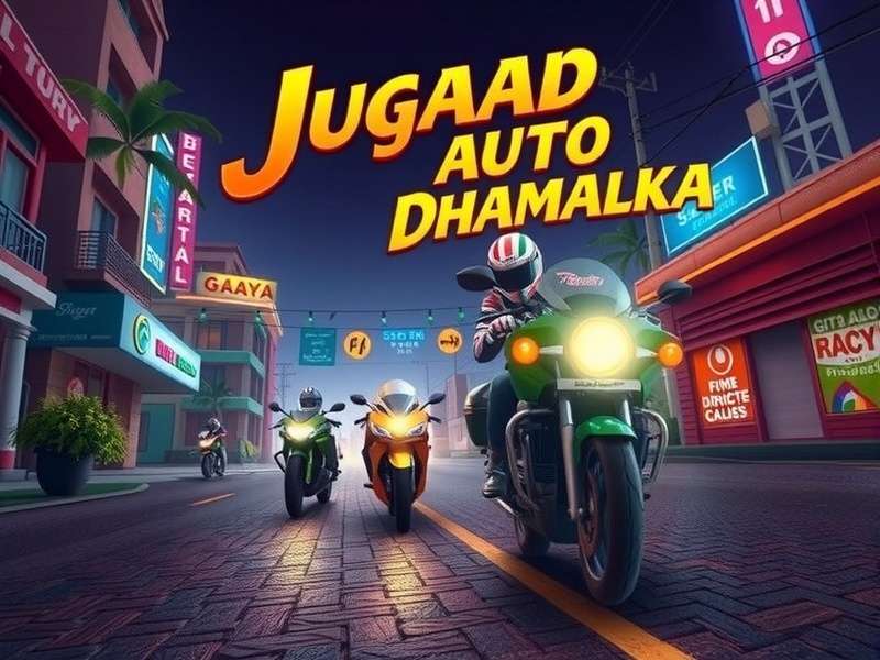 Jugaad Auto Dhamaka Game Cover
